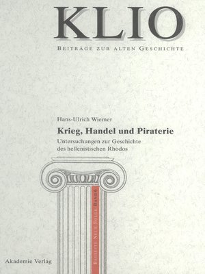 cover image of Krieg, Handel und Piraterie